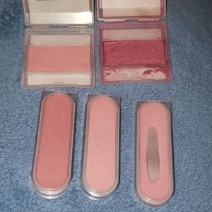 5 Mary Kay Powder Blush Bundle Pink Flam, Sapphire
